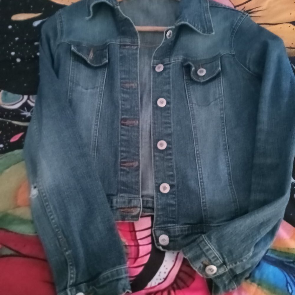 Vintage Stone Washed Denim Jacket